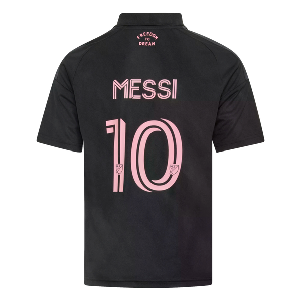 Inter Miami 26/27 Messi Youth Away Jersey Soccer JL8492 Black