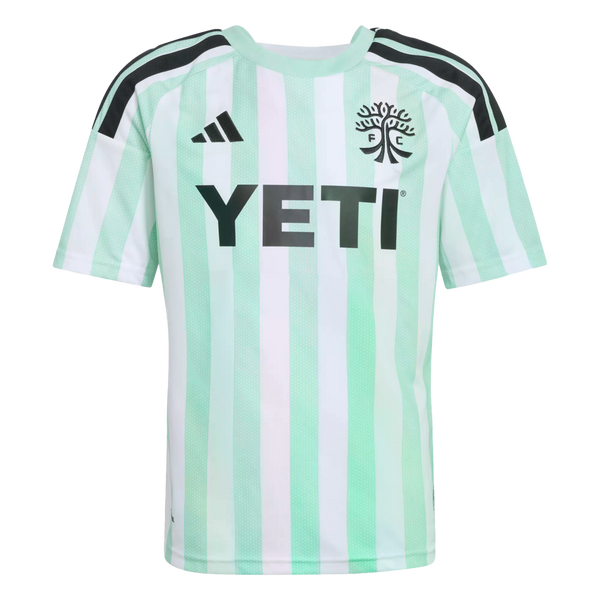 Austin FC 26/27 Youth Away Jersey Soccer JL8508 White