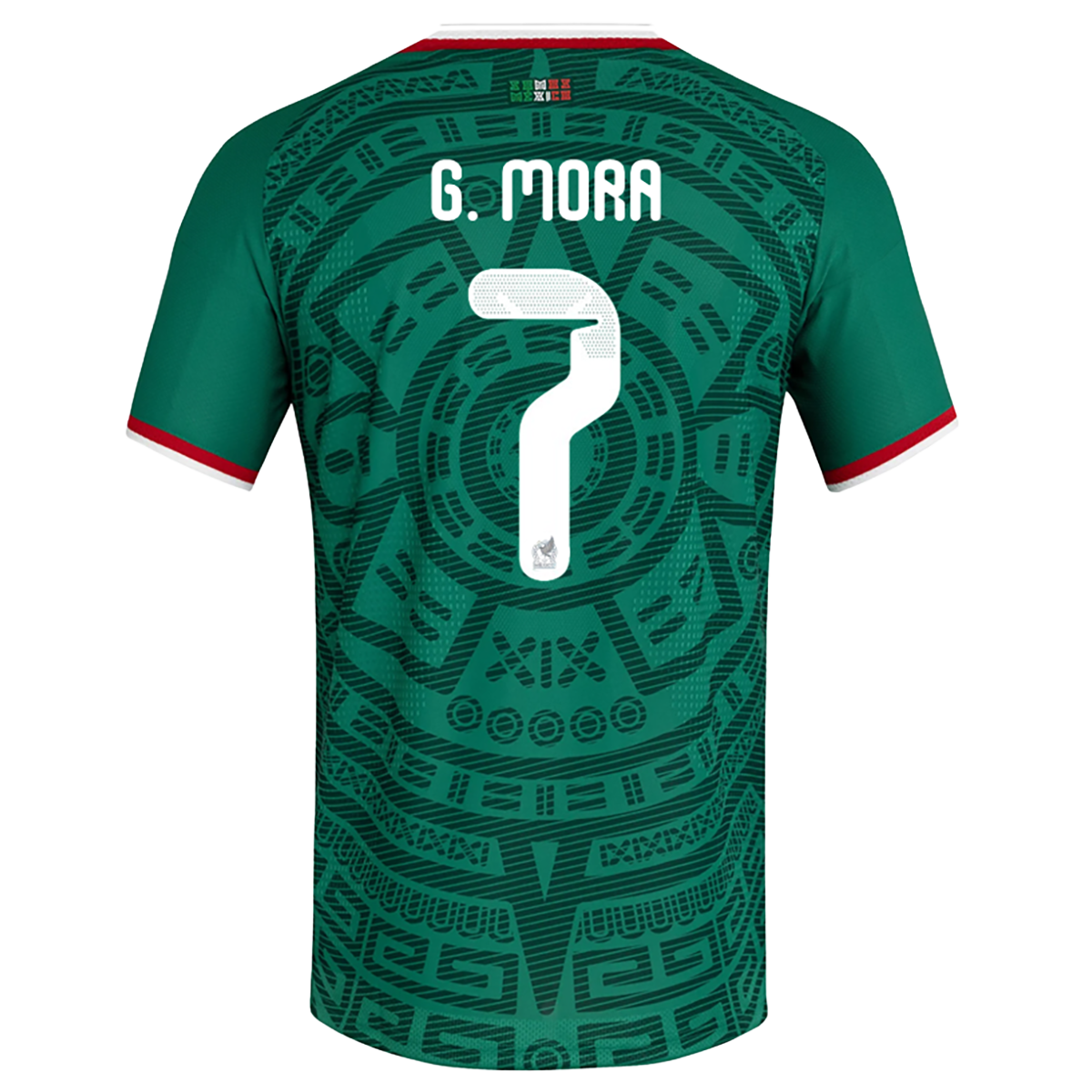 Adidas Mexico 2026 Mora #7 Authentic Home Jersey