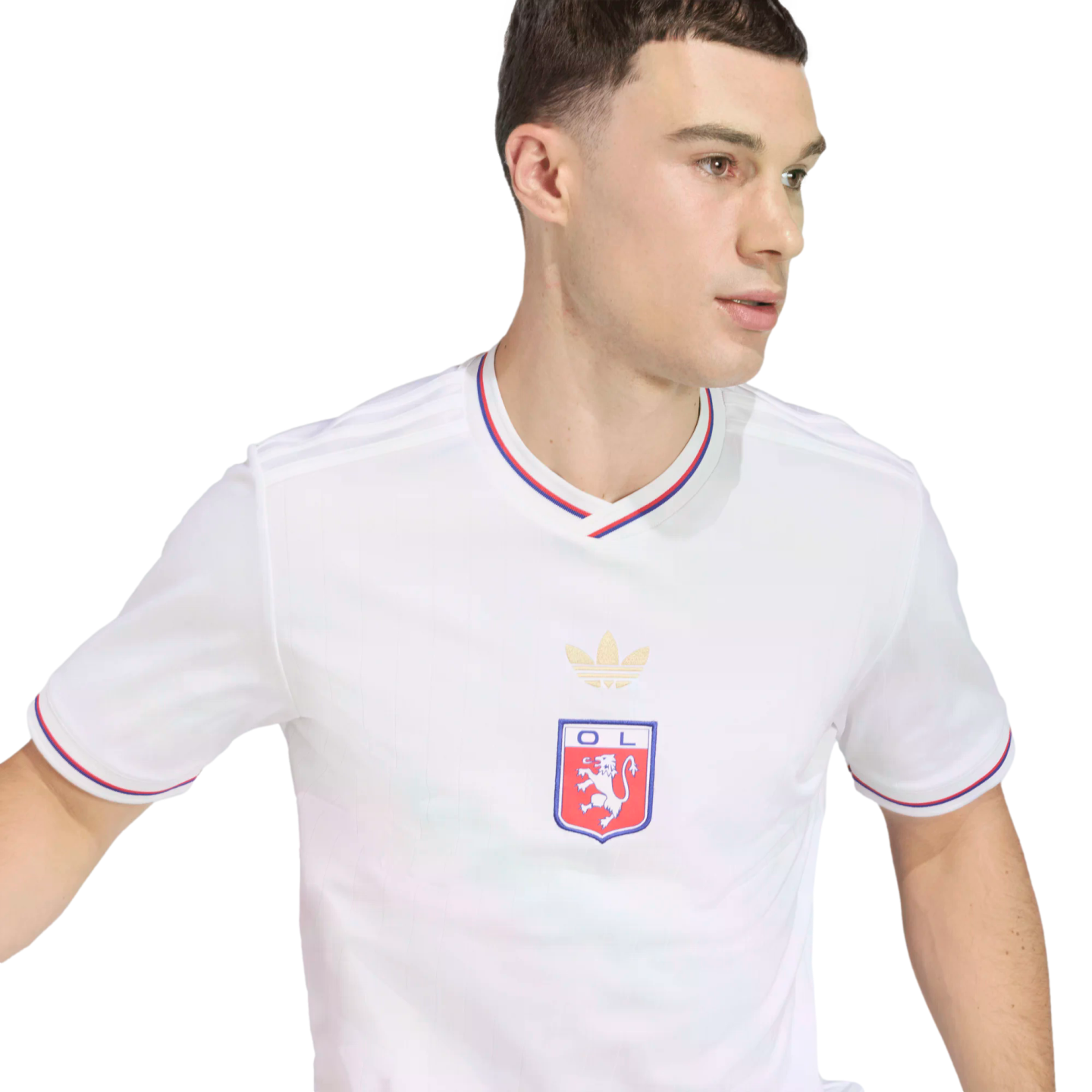 Adidas Olympique Lyonnais 75th Anniversary Jersey JL9623