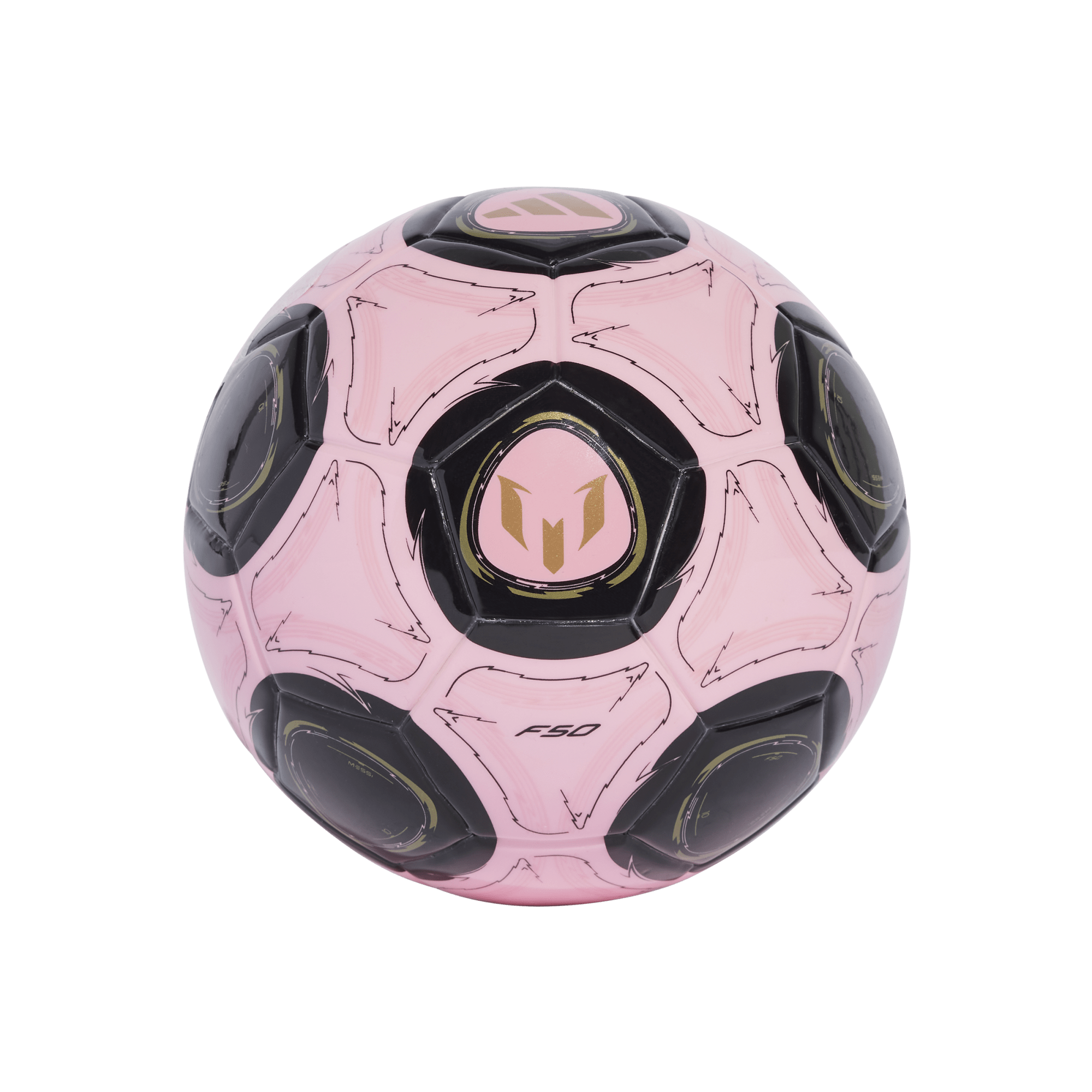 (ADID-JM4756) Mini ballon de compétences Adidas Messi [LTPINK/BLACK/DRFOGO] (lancement le 12/1/24)