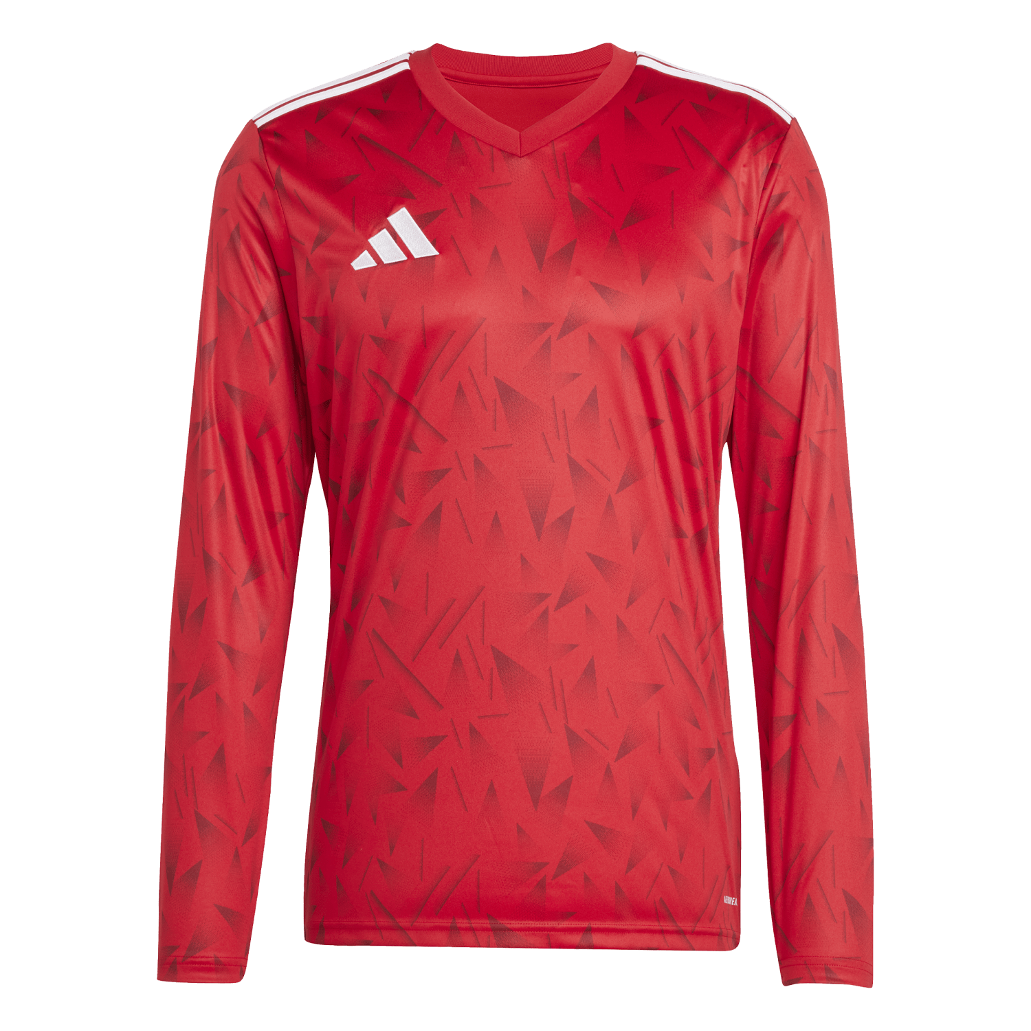 adidas Team Icon 25 Long Sleeve Jersey - Red JM8358