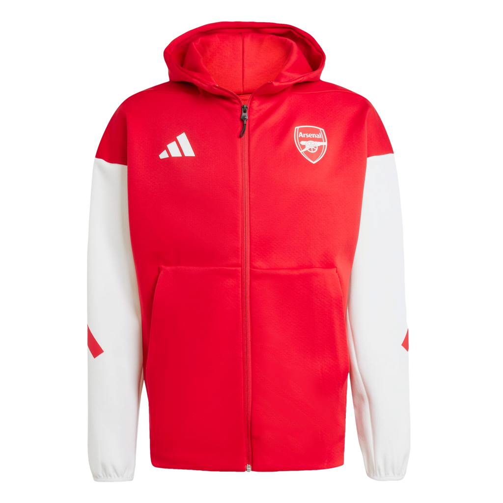 Adidas Arsenal Anthem Jacket Soccer JM9409 Red