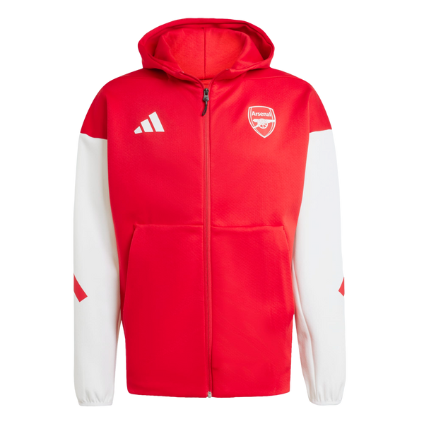 Adidas Arsenal Anthem Jacket Soccer JM9409 Red Adidas Arsenal Anthem Jacket Soccer JM9409 Red