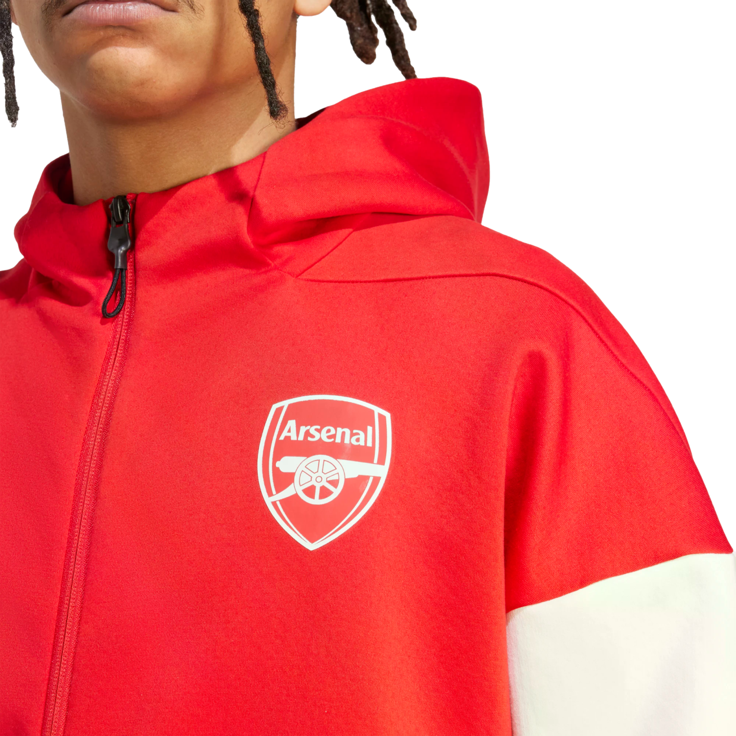 Adidas Arsenal Anthem Jacket Soccer JM9409 Red