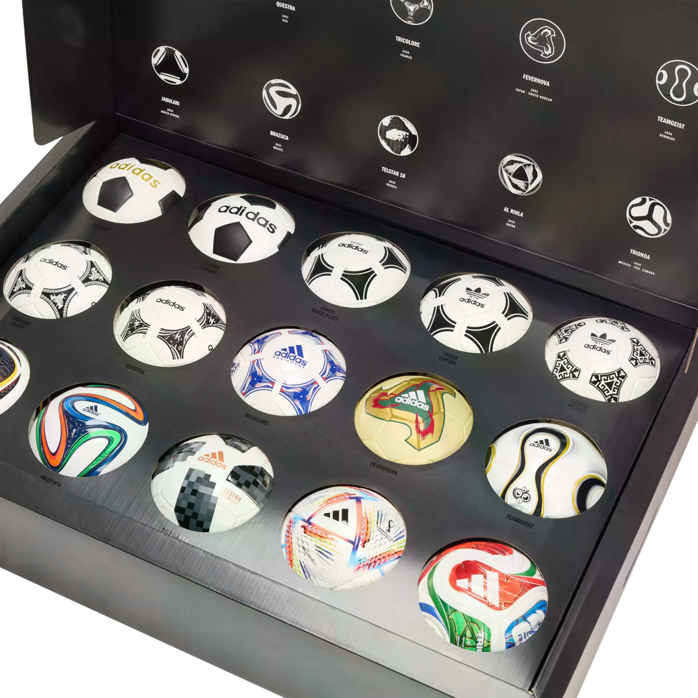 Adidas World Cup Historical Mini Ball Set
