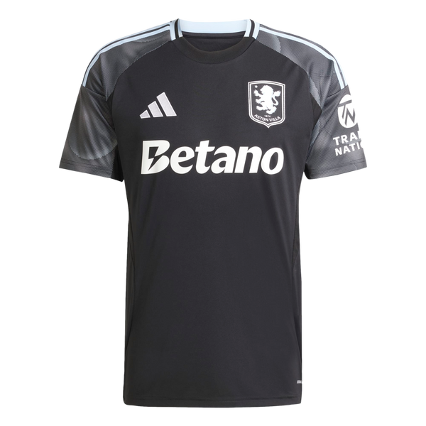 Adidas Aston Villa 25/26 Away Jersey Soccer JN8053 Black