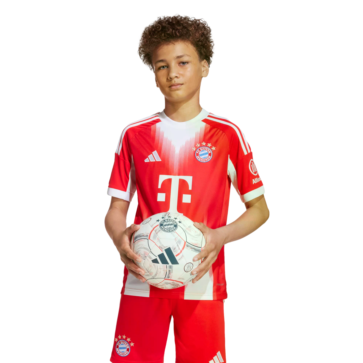 Adidas Bayern Munich 25/26 Youth Home Jersey JN8525