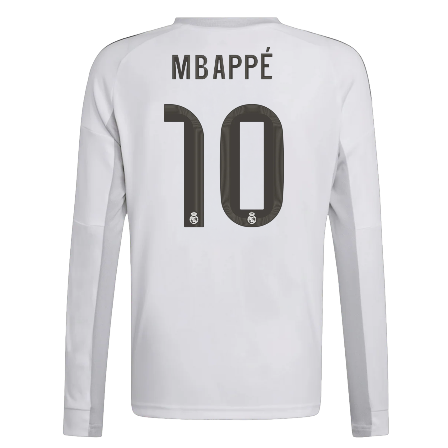 Adidas Real Madrid 25/26 Mbappe #10 Long Sleeve Home Jersey