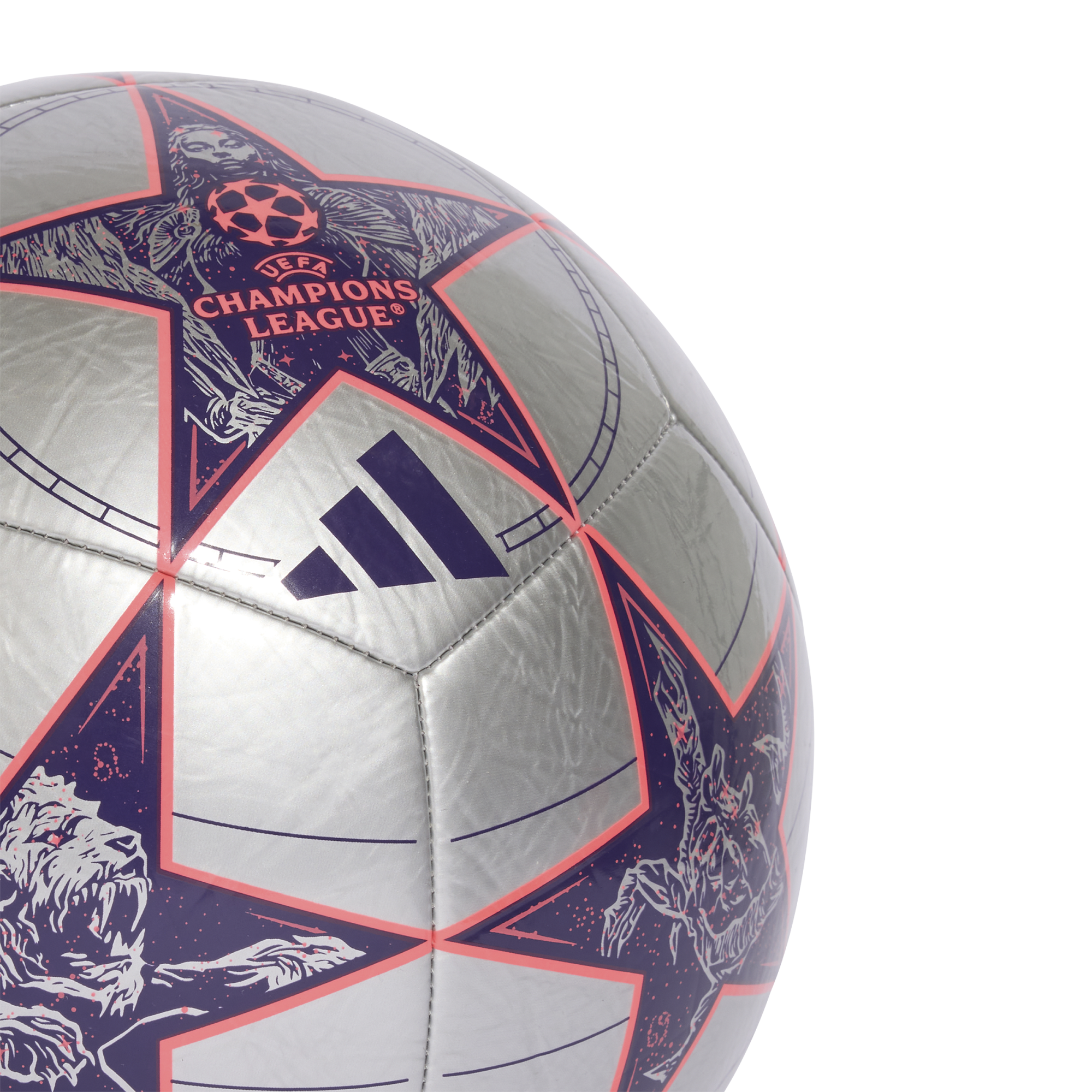 Adidas UCL Club Ball Soccer JP1539 Silver