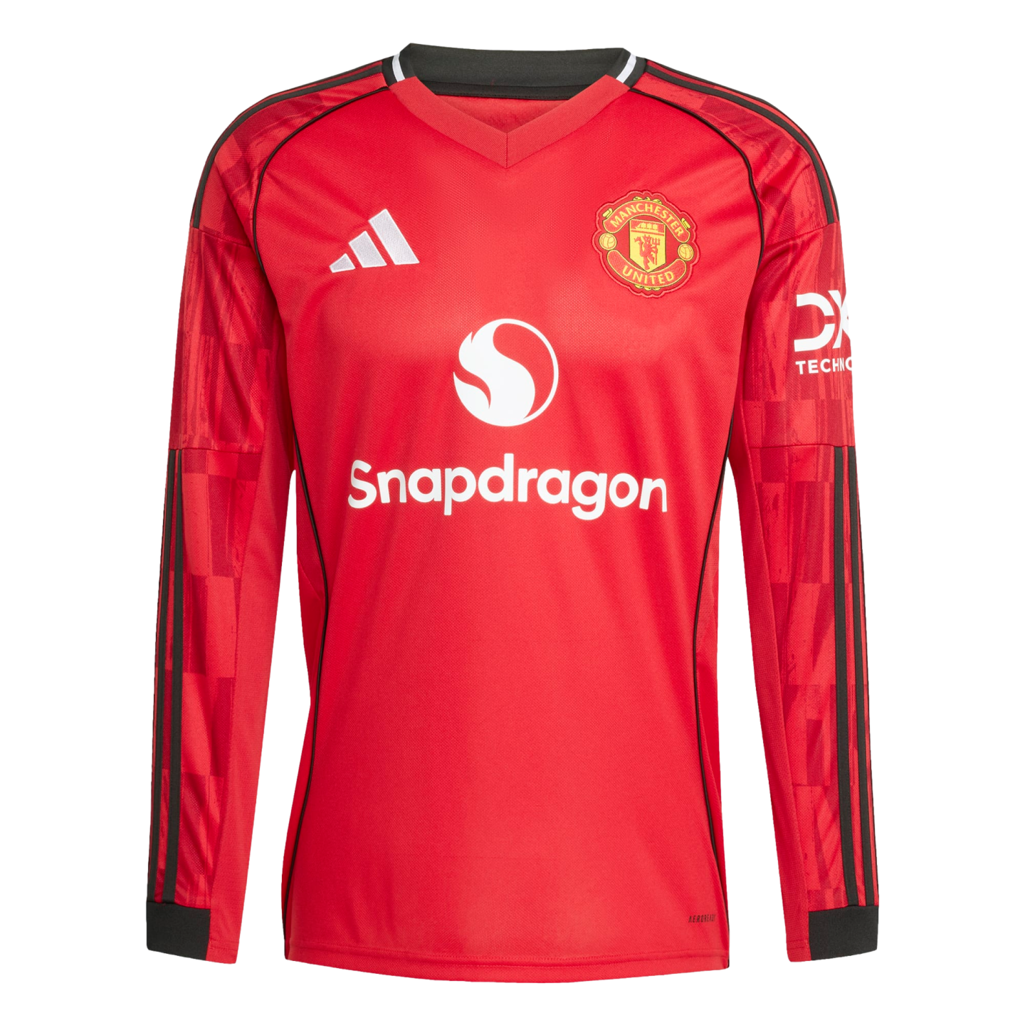 Adidas Manchester United 25/26 Long Sleeve Home Jersey JP3037
