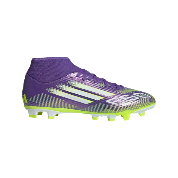 Adidas F50 Club Mid Firm Ground Cleats Soccer JQ4025 Purple