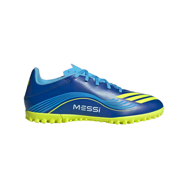 Adidas F50 Messi Club Turf Shoes Soccer JQ6614 Blue display picture 2
