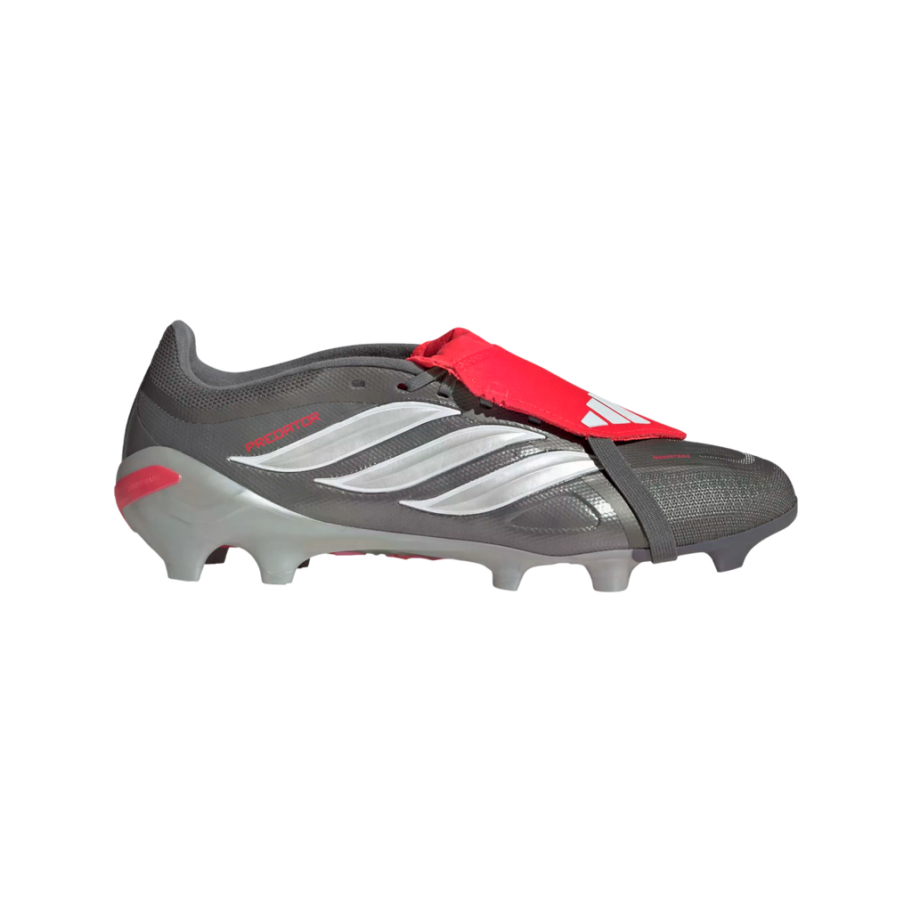 adidas Predator サッカースパイク グレー/レッド adidas（アディダス） サッカー スパイク メンズ PREDATOR ELITE FT AG