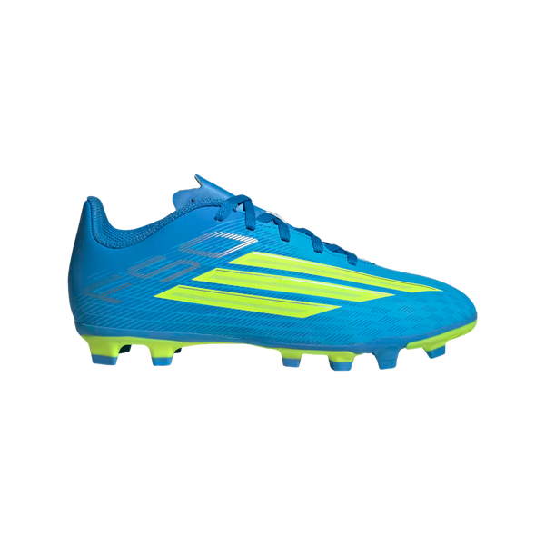 F50 Club Youth Firm Ground Cleats Soccer JS1479 Blue