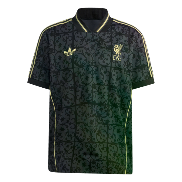 Adidas Liverpool Lifestyler Jersey Soccer JW5462 Grey