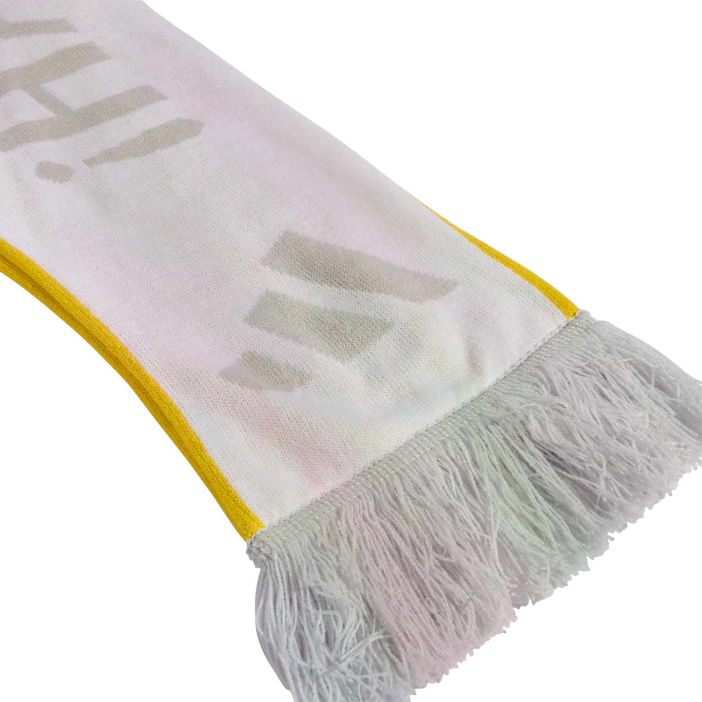 Adidas Real Madrid Scarf Soccer JX3187 White