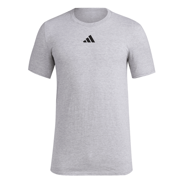 00s adidas game shirt 希少 old adidas adidas Pregame T-Shirt - Grey