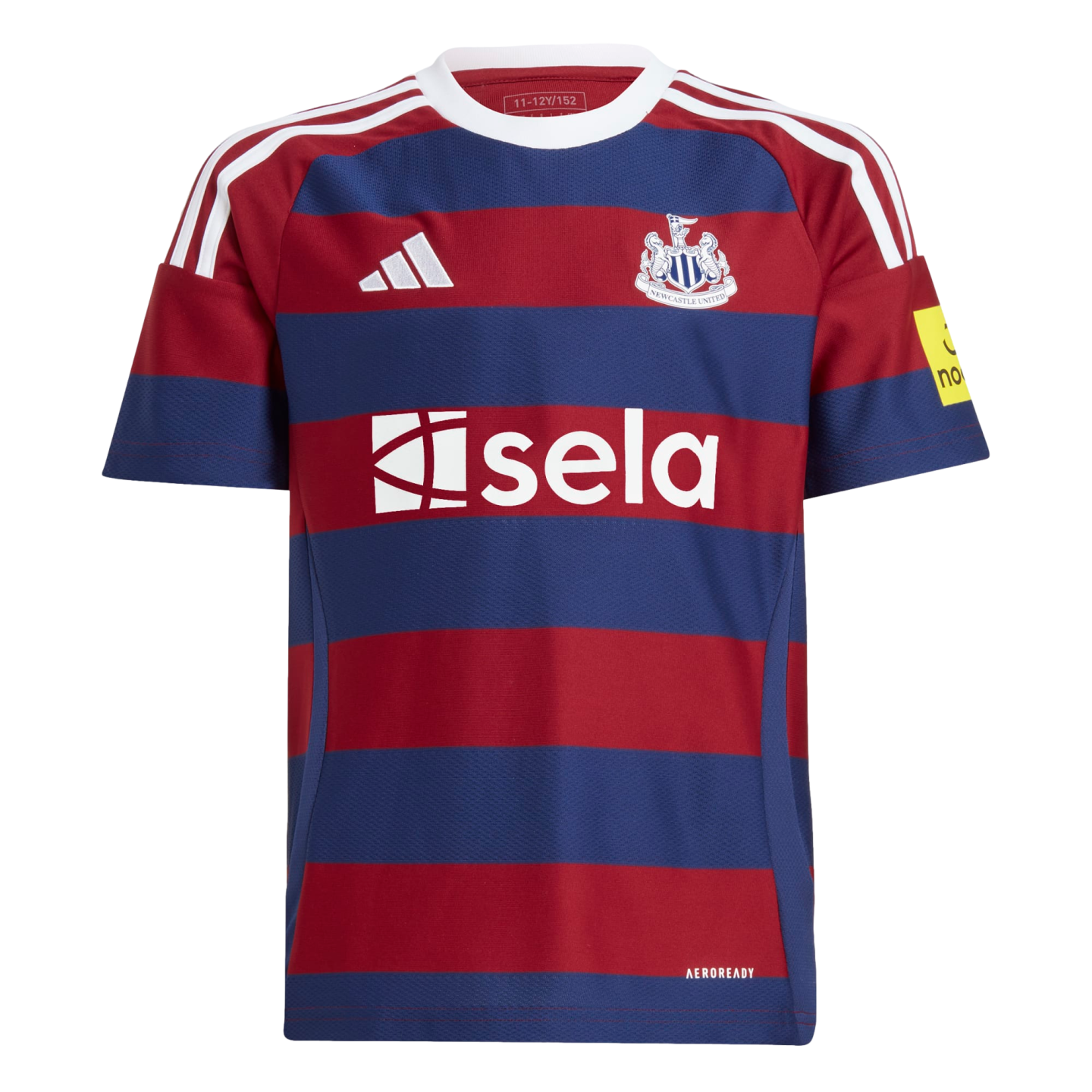 (ADID-JX6513) Camiseta de visitante juvenil Adidas Newcastle United 24/25 [TECOBU,NGTSKY,BLANCO] (lanzamiento 1/6/24)