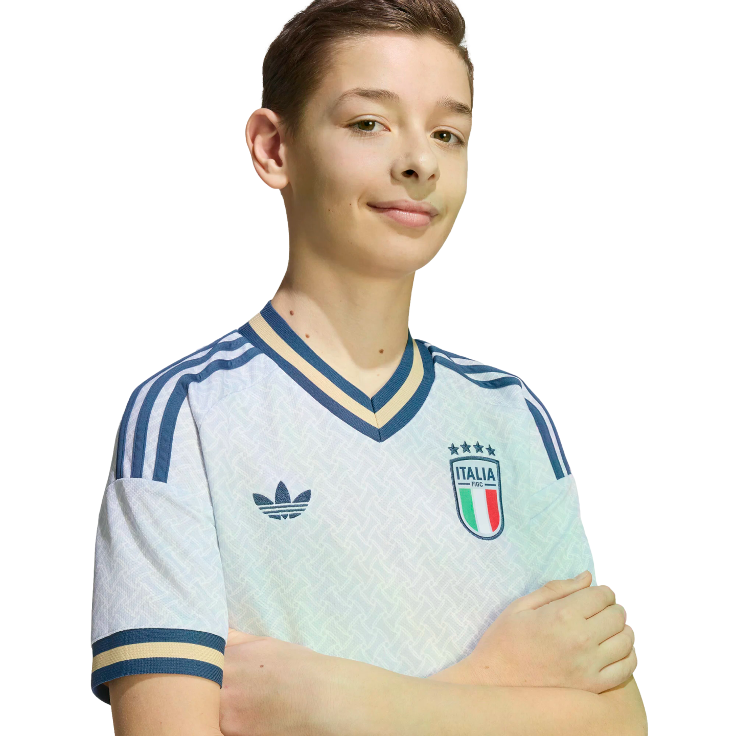Italy 2026 Youth Away Jersey Soccer JY5681 Blue