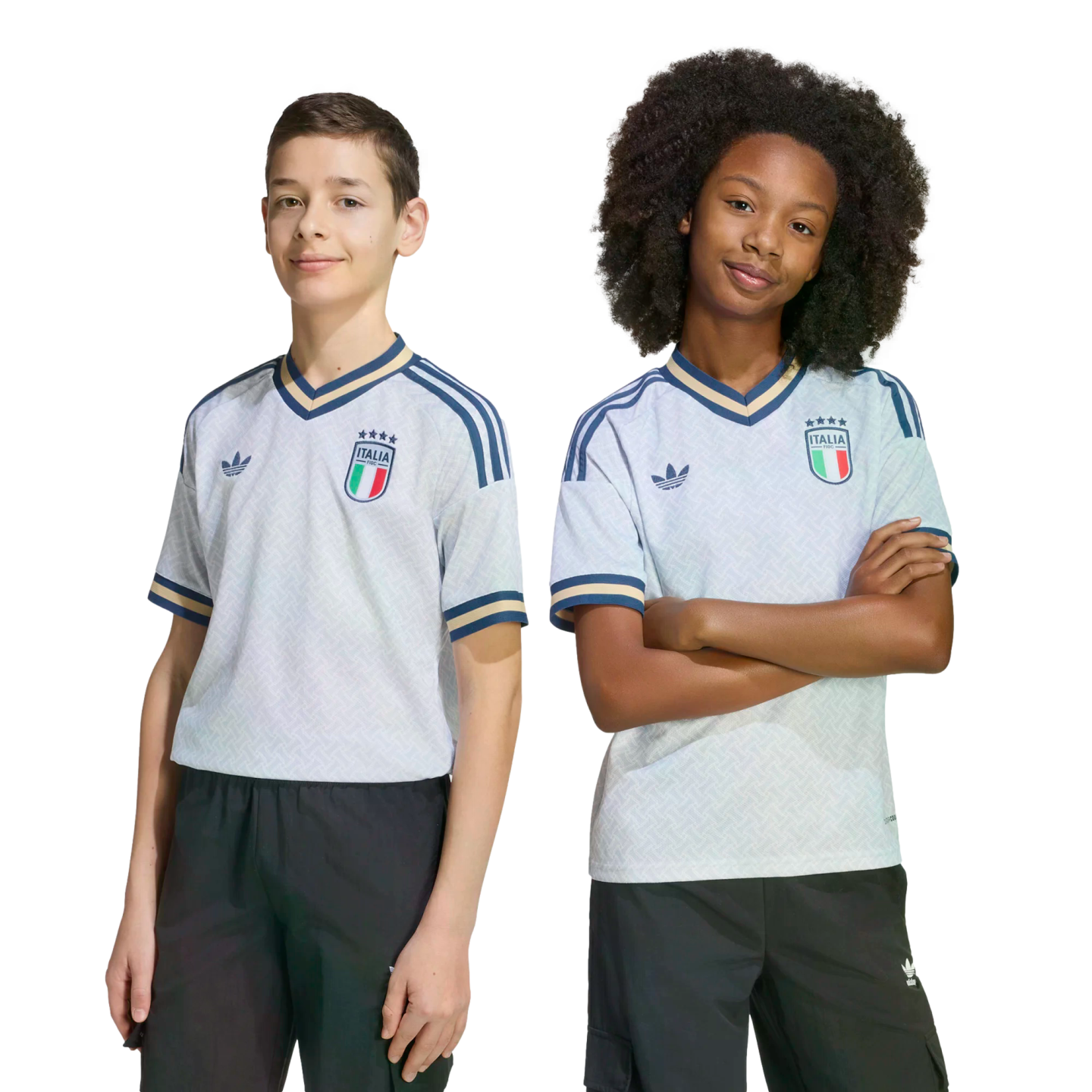 Italy 2026 Youth Away Jersey Soccer JY5681 Blue