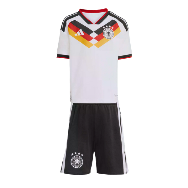 Adidas Germany 2026 Toddler Home Mini Kit Soccer JZ4561 White