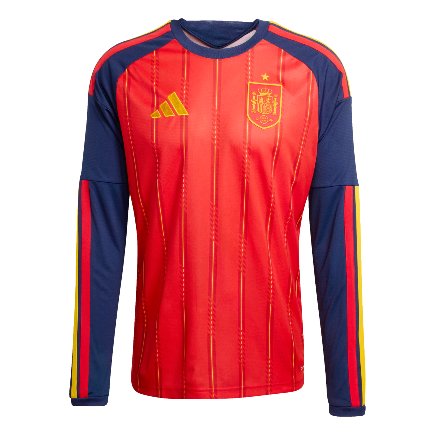 Adidas Spain 2026 Long Sleeve Home Jersey