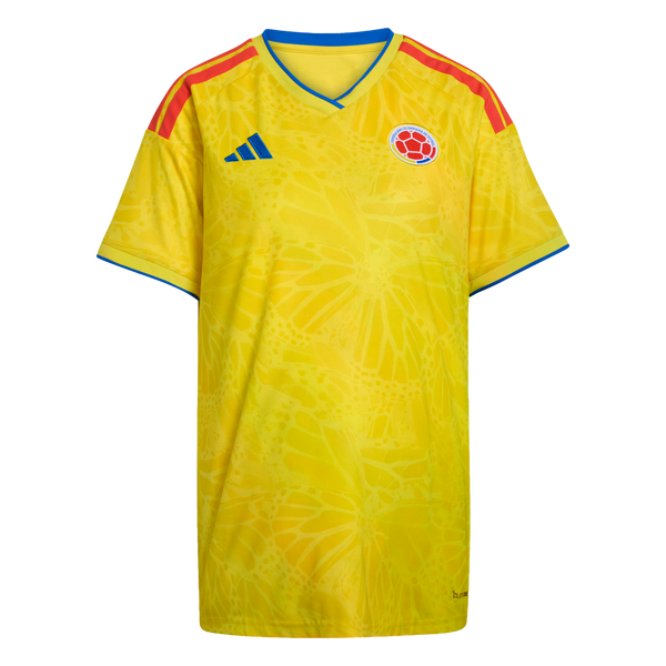 Adidas Colombia 2026 Womens Home Jersey Soccer JZ8788 Yellow