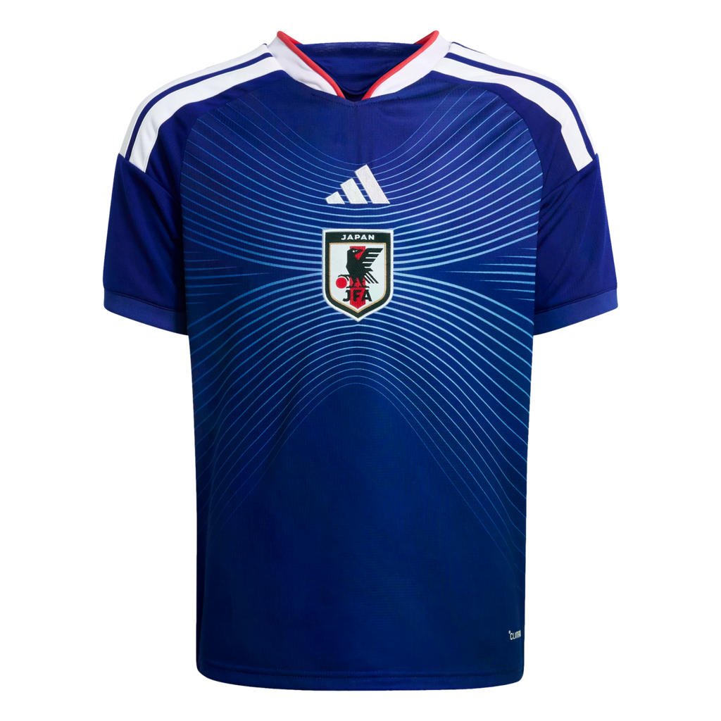 adidas 日本代表 サッカーシャツ 青　Lサイズ Adidas Japan 2026 Youth Home Jersey Soccer JZ9688 Blue