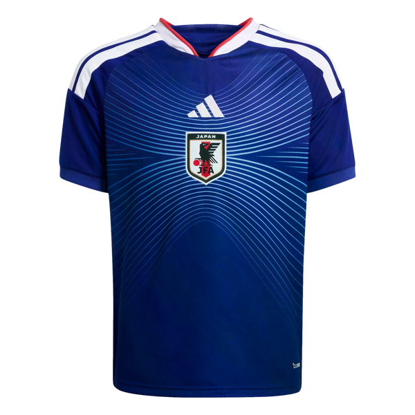 Adidas Japan 2026 Youth Home Jersey Soccer JZ9688 Blue