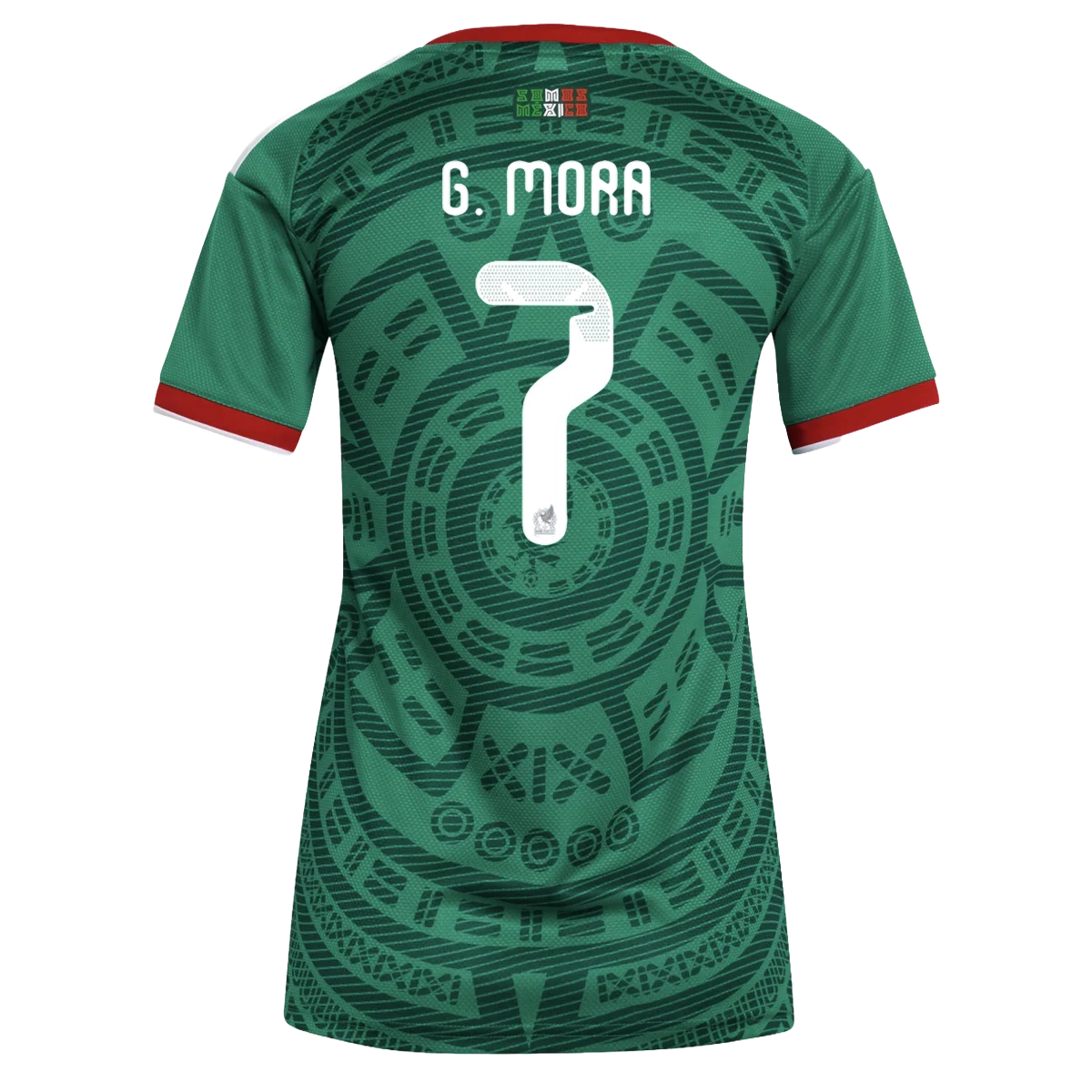 Adidas Mexico 2026 Mora #7 Womens Home Jersey