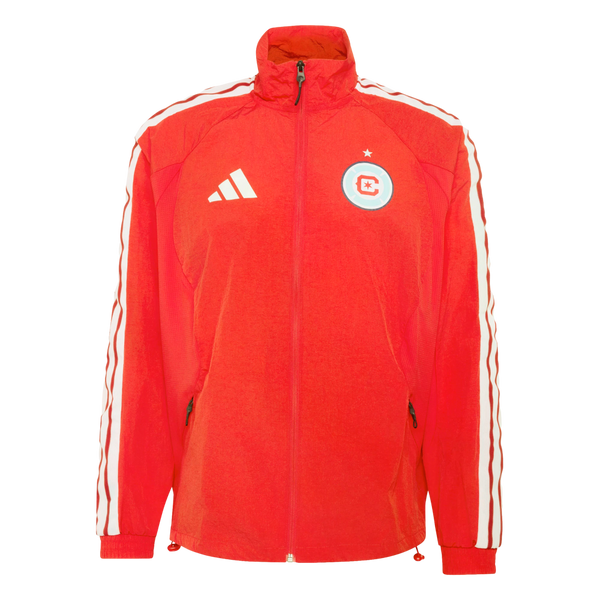 Chicago Fire Anthem Jacket Soccer KB1863 Red Chicago Fire Anthem Jacket Soccer KB1863 Red