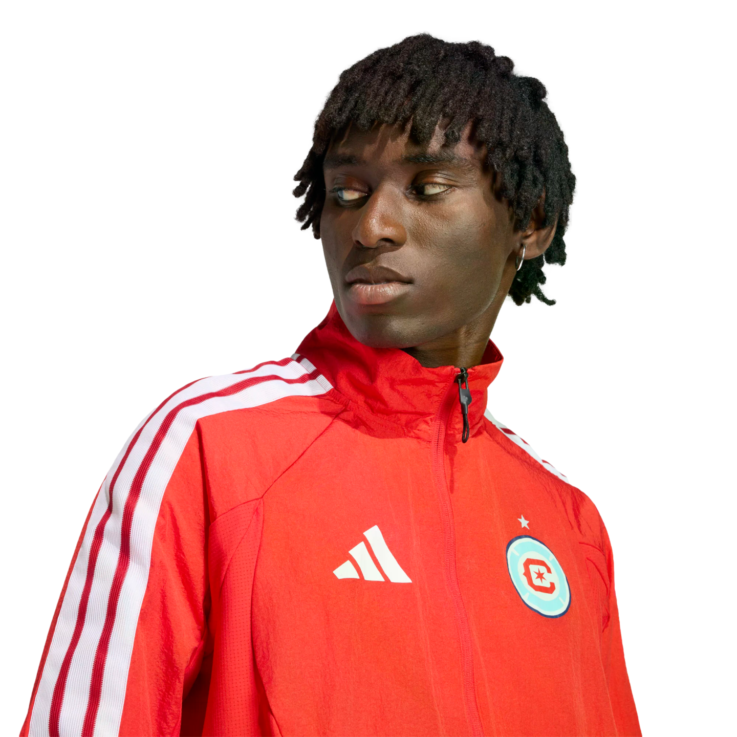 Chicago Fire Anthem Jacket Soccer KB1863 Red