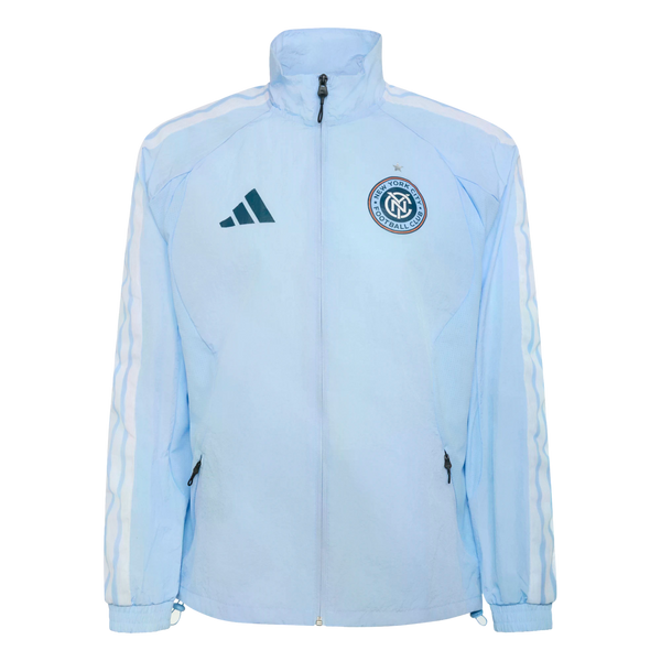 New York City FC Anthem Jacket Soccer KB1878 Blue