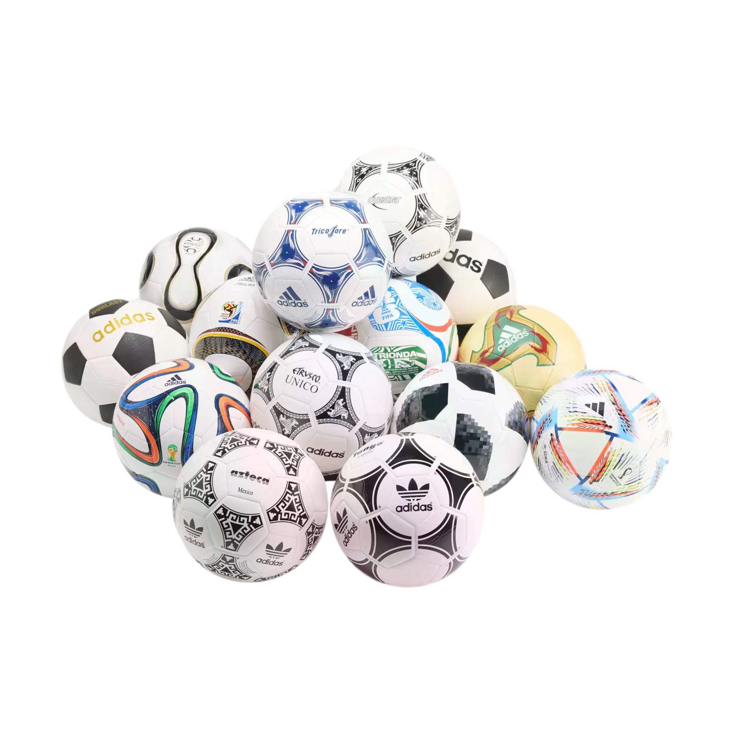 Adidas World Cup Historical Club Ball Set