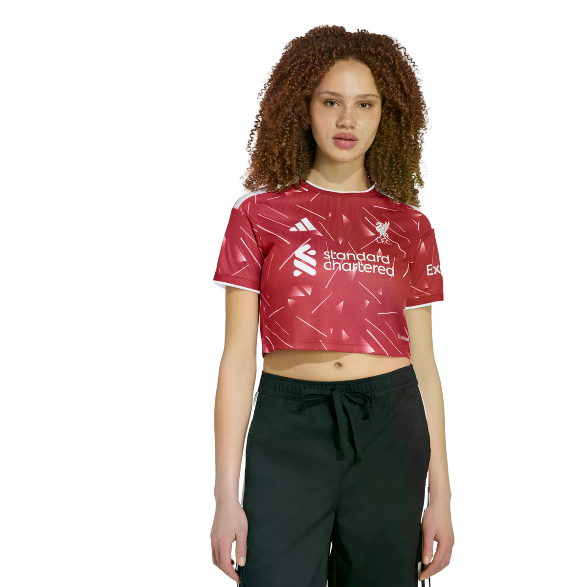 Adidas Liverpool 26/27 Womens Home Crop Top Jersey