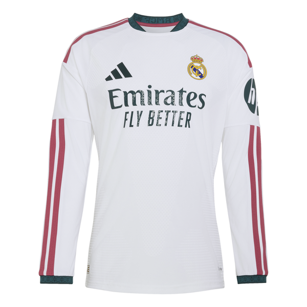 Real Madrid 26/27 Authentic Long Sleeve Home Jersey Soccer KC3943