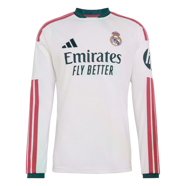  Real Madrid ホワイトシャツ XXL Real Madrid 26/27 Long Sleeve Home Jersey Soccer KC3952 White