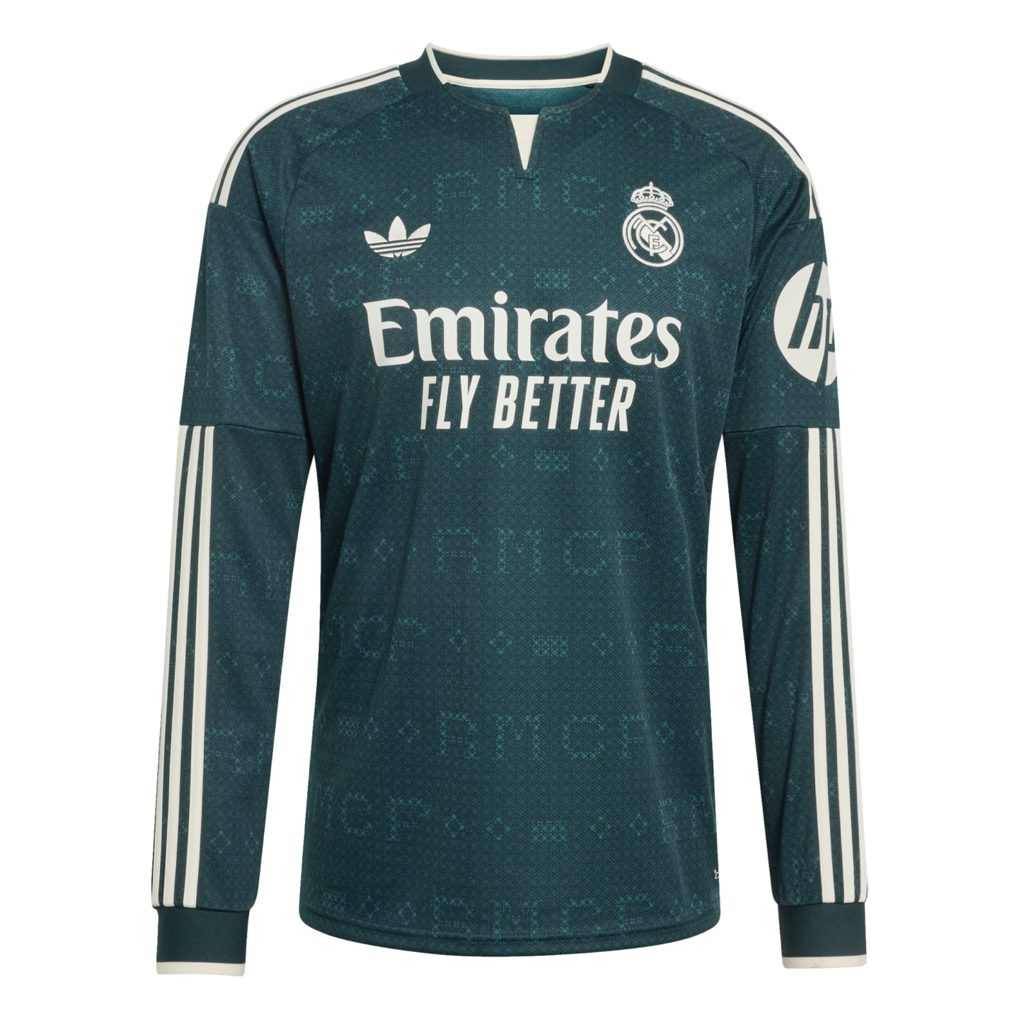 Adidas Real Madrid 26/27 Long Sleeve Away Jersey