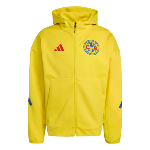 Adidas Club America Anthem Jacket Soccer KC4415 Yellow