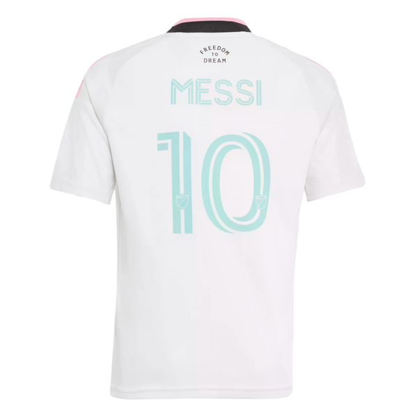 Inter Miami 2026 Messi Youth Third Jersey Soccer KE6329 White