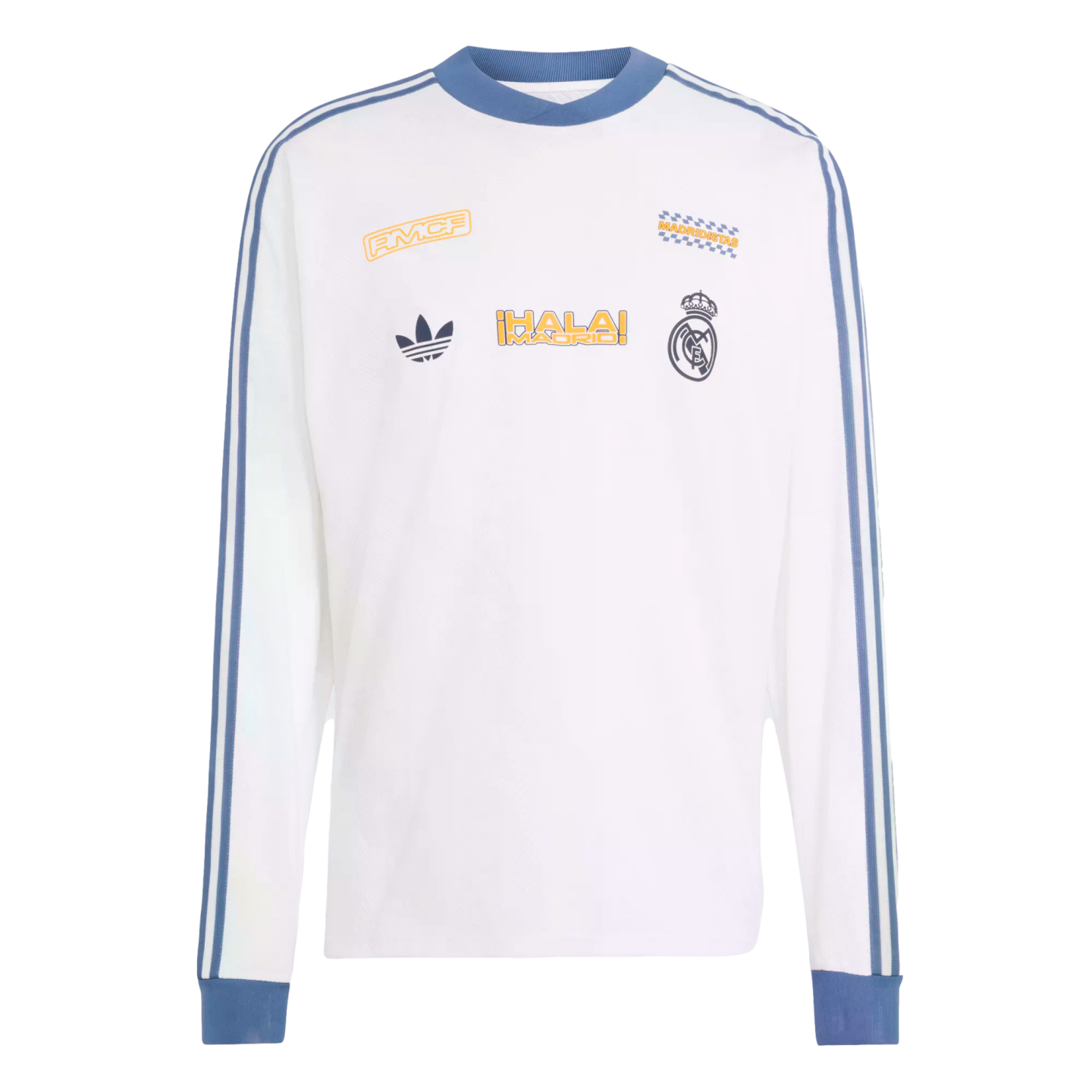 Adidas Real Madrid Lifestyler Long Sleeve Jersey