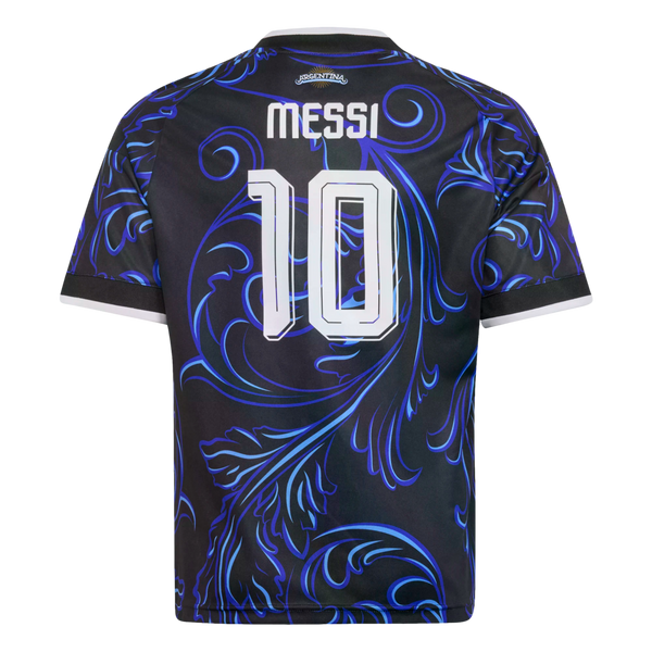 w*.様  アルゼンチン代表 メッシmessi 2026 ユニフォー Argentina 2026 Messi Youth Away Jersey Soccer KH3942 Black