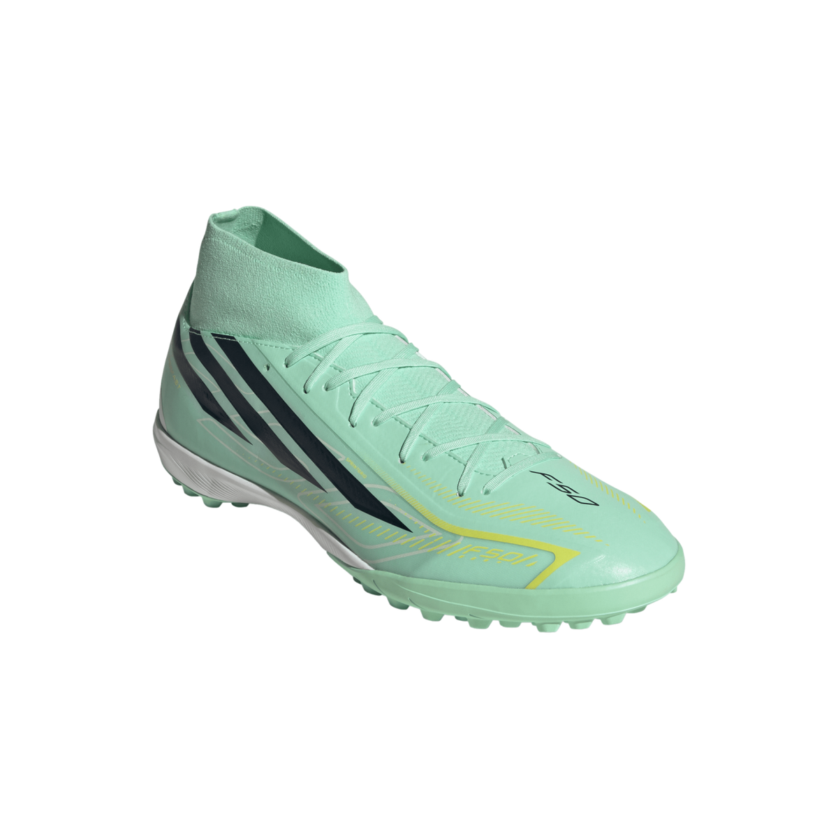 Adidas F50 Hyperfast League Mid Turf Shoes