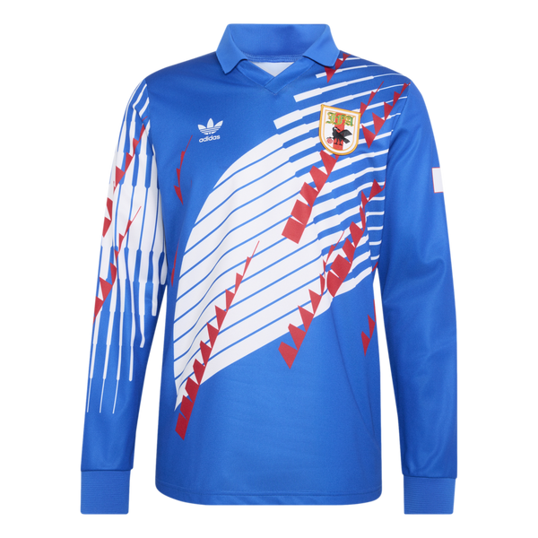 Japan Retro 1993 Long Sleeve Home Jersey Soccer KT0827 Blue