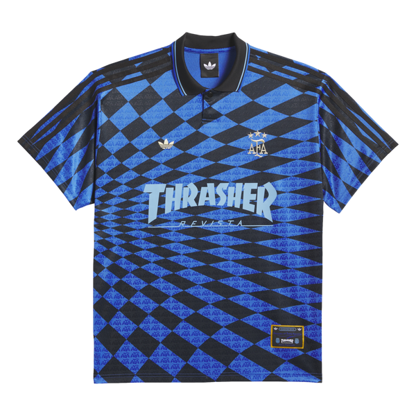 Argentina x Thrasher Jersey Soccer KX4551 Black