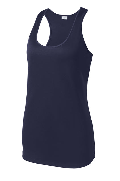 Sport Tek Racerback Tank Navy