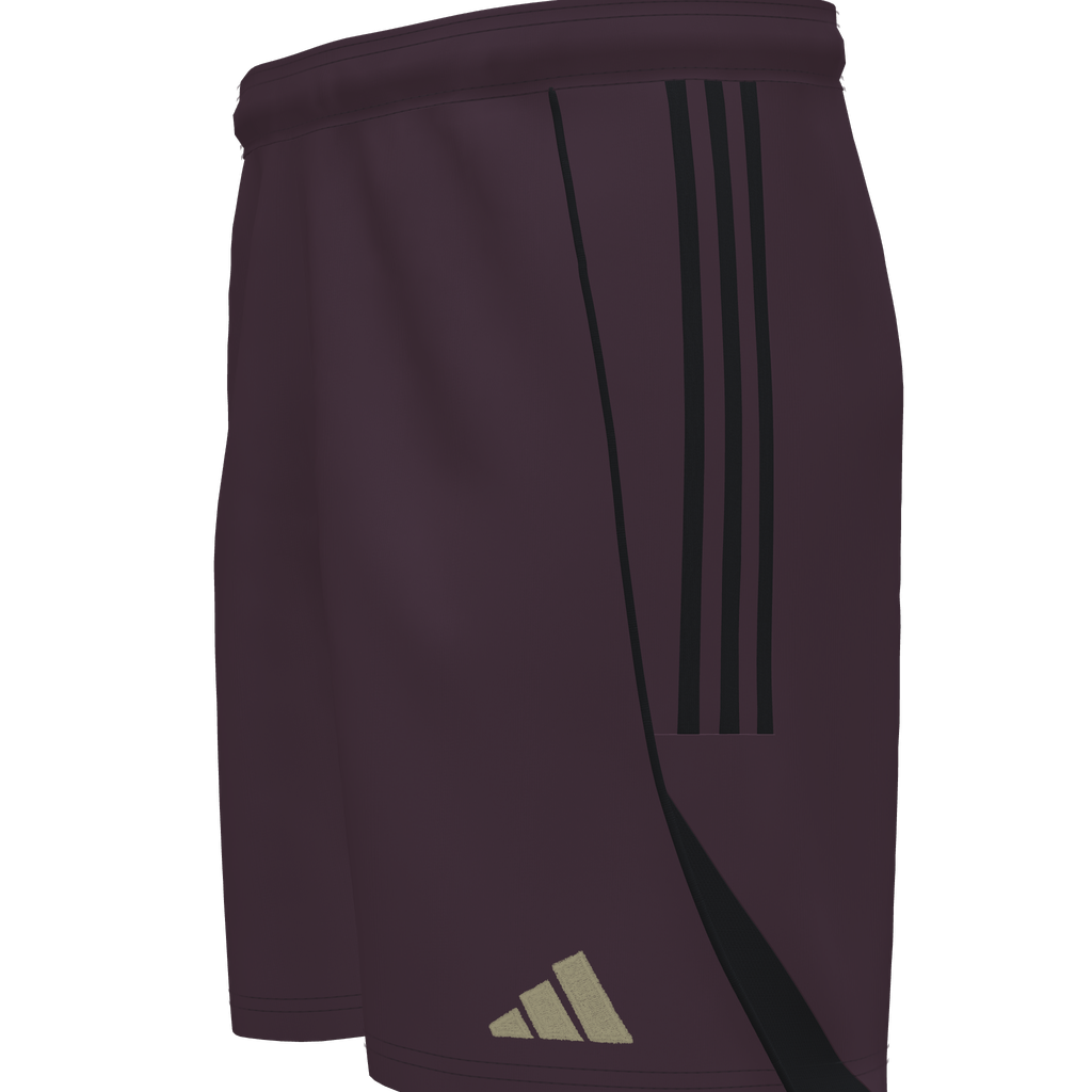 adidas Custom Tiro 25 Competition Match Shorts Liv Fusion- Maroon