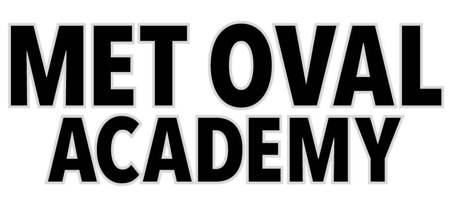 Met Oval "TEXT" FF - MOA4