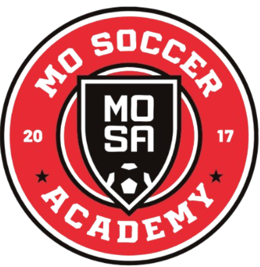 MOSA1 - MO Soccer Academy "CREST" Red/Black - POCKET